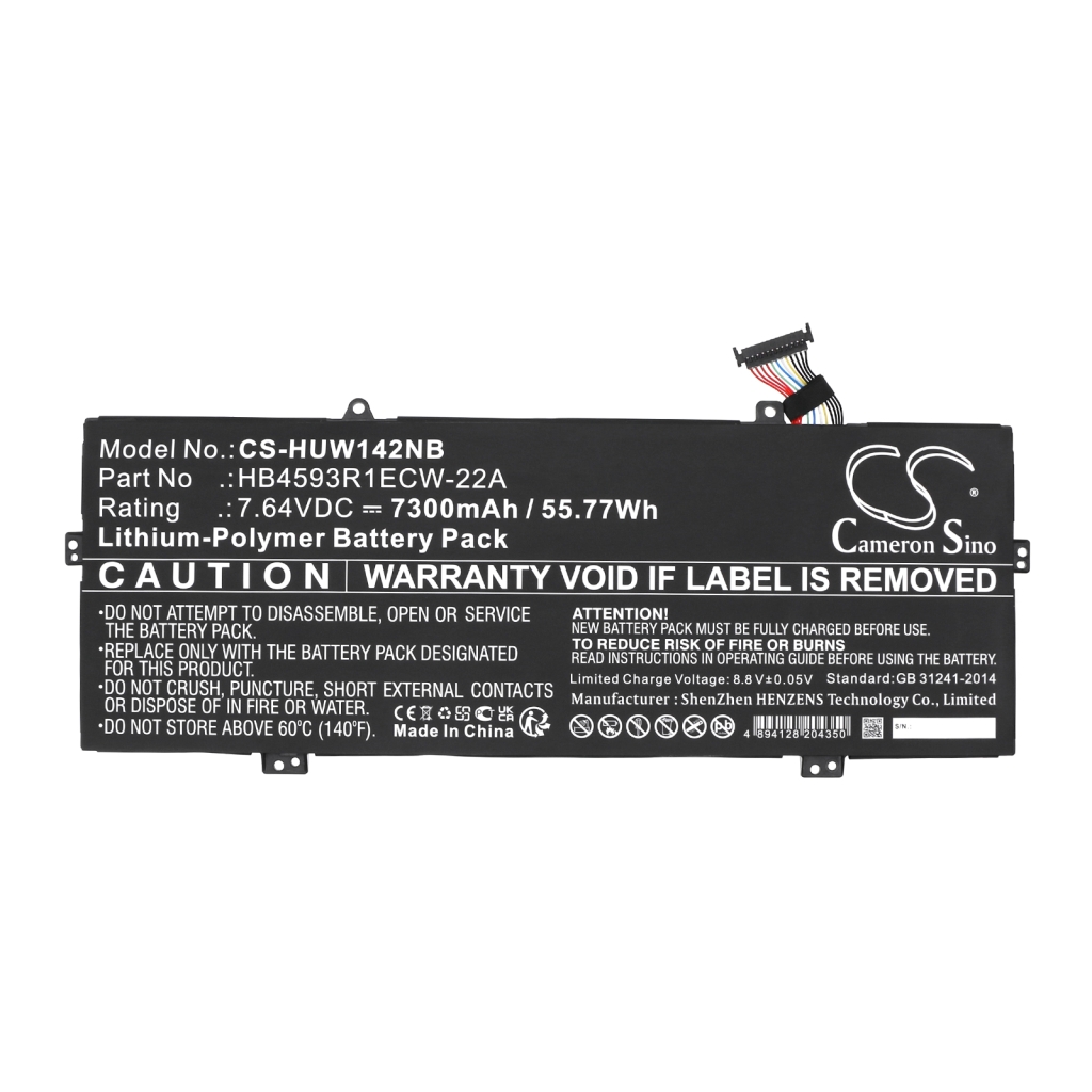 Batterie pour ordinateur portable Huawei CS-HUW142NB