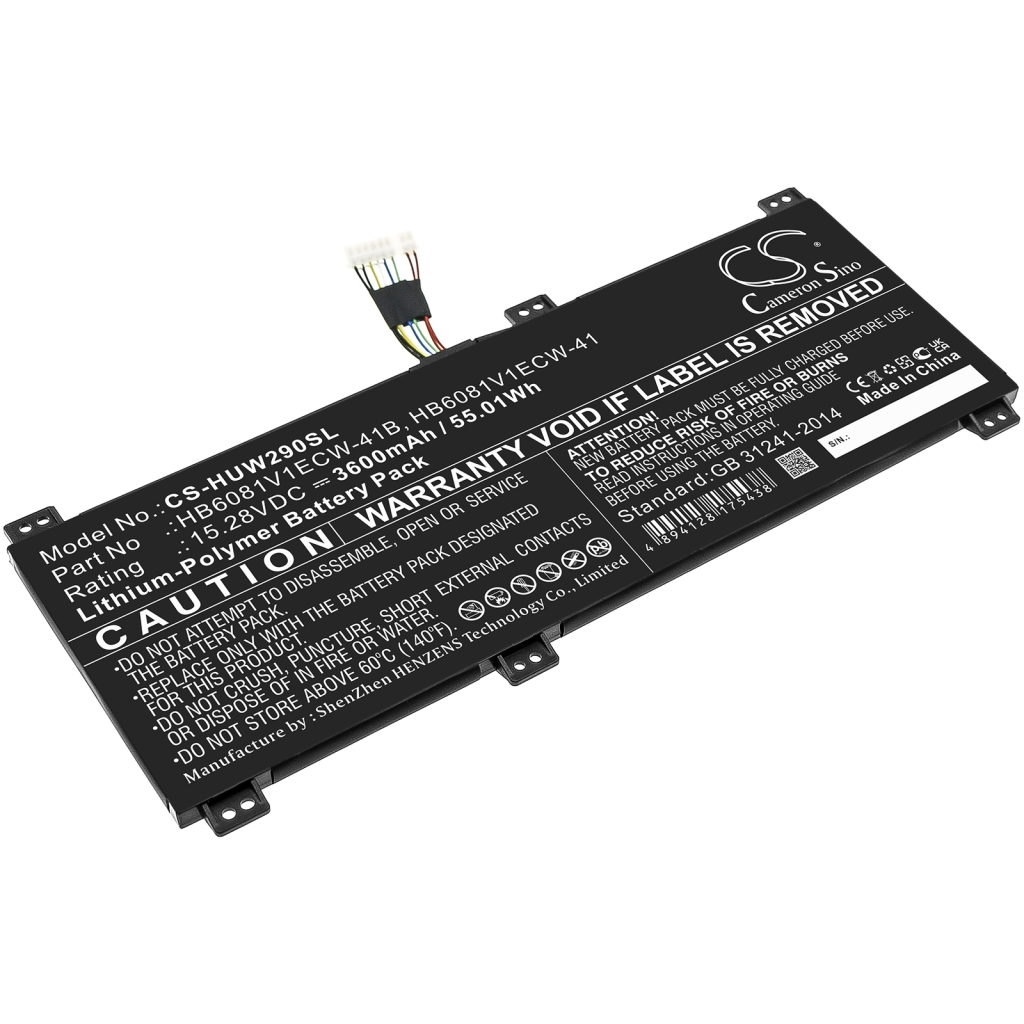 Batterie pour ordinateur portable Huawei CS-HUW290SL