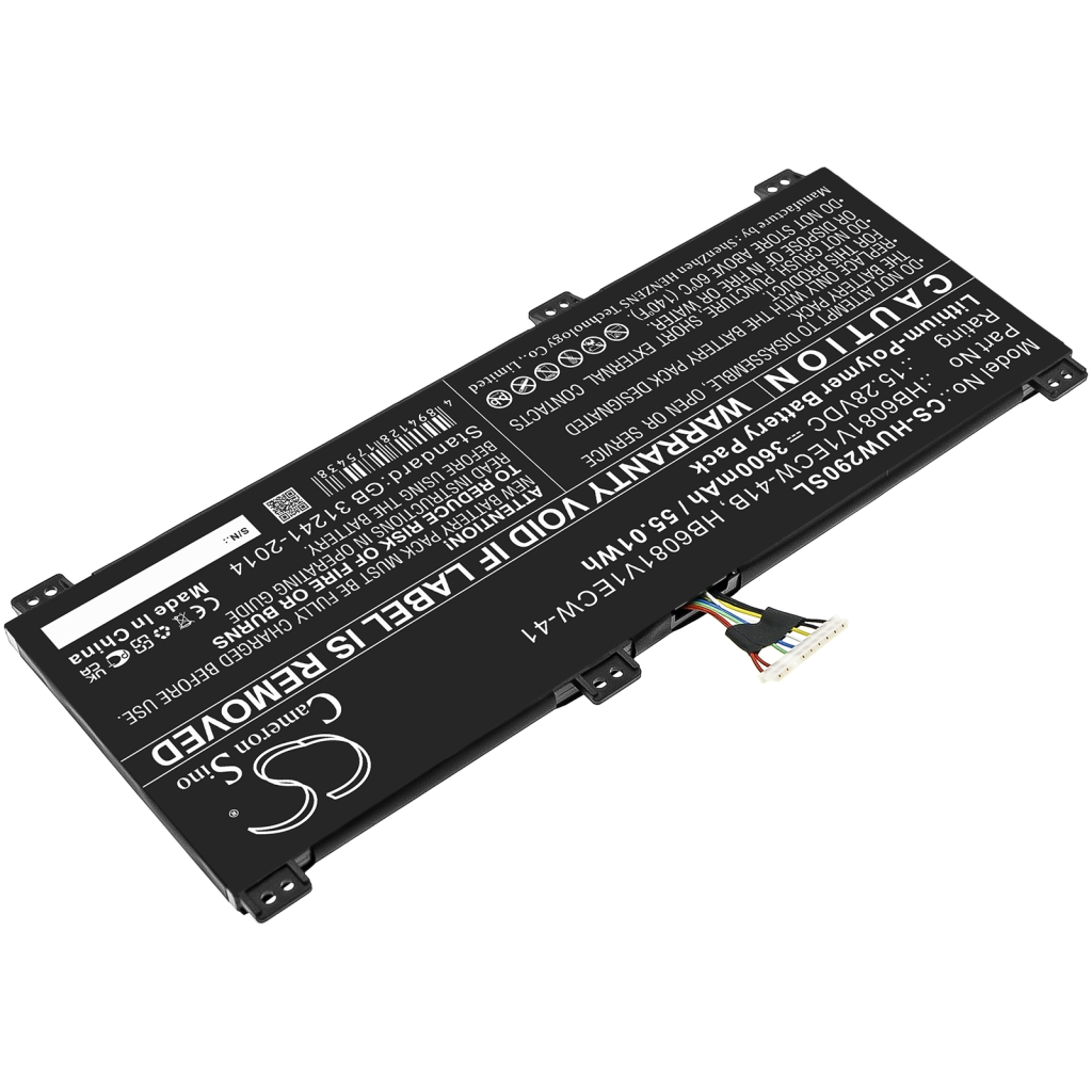 Batterie pour ordinateur portable Huawei CS-HUW290SL