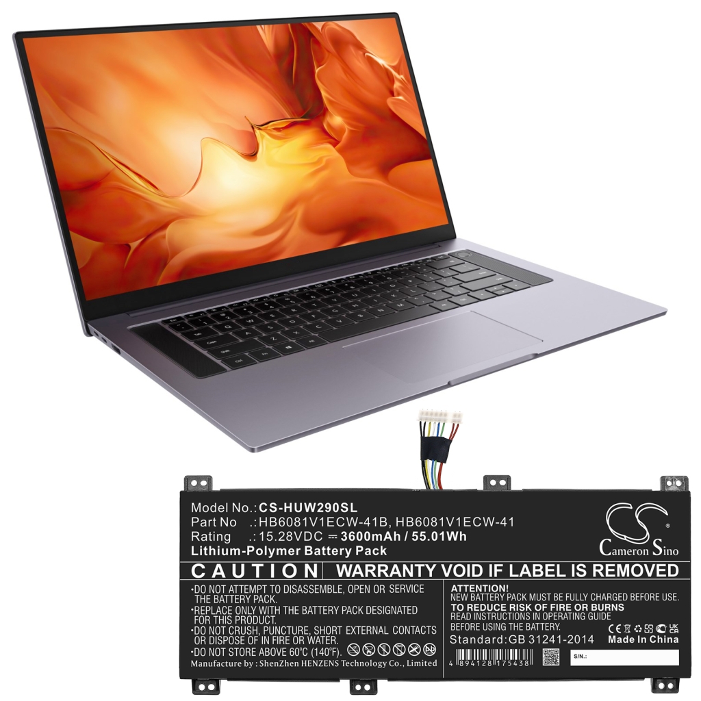 Notebook battery Huawei CS-HUW290SL