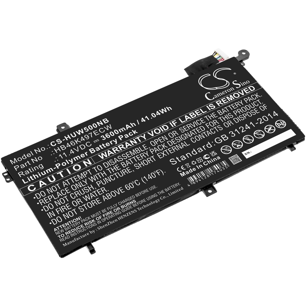 Batterie pour ordinateur portable Huawei CS-HUW500NB