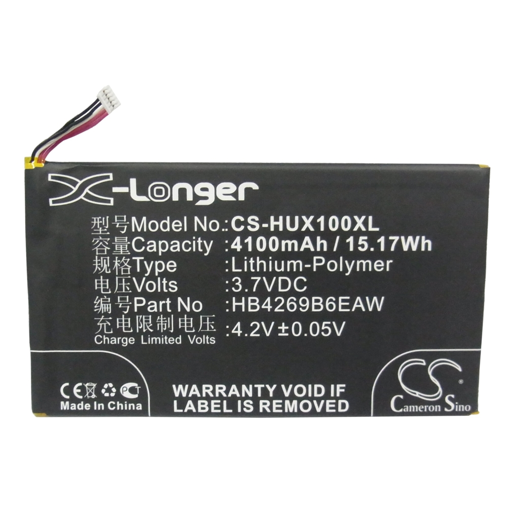 Mobile Phone Battery Huawei CS-HUX100XL