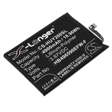 Compatible battery replacement for Honor HB496590EFW-F