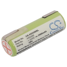 Compatible battery replacement for Philips 233.8008860