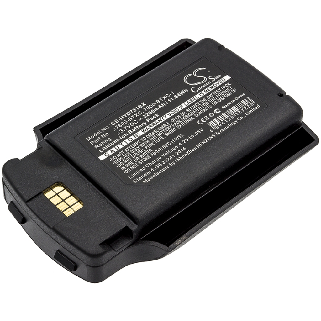 Code à barres, Scanner Batterie du scanner Honeywell CS-HYD781BX