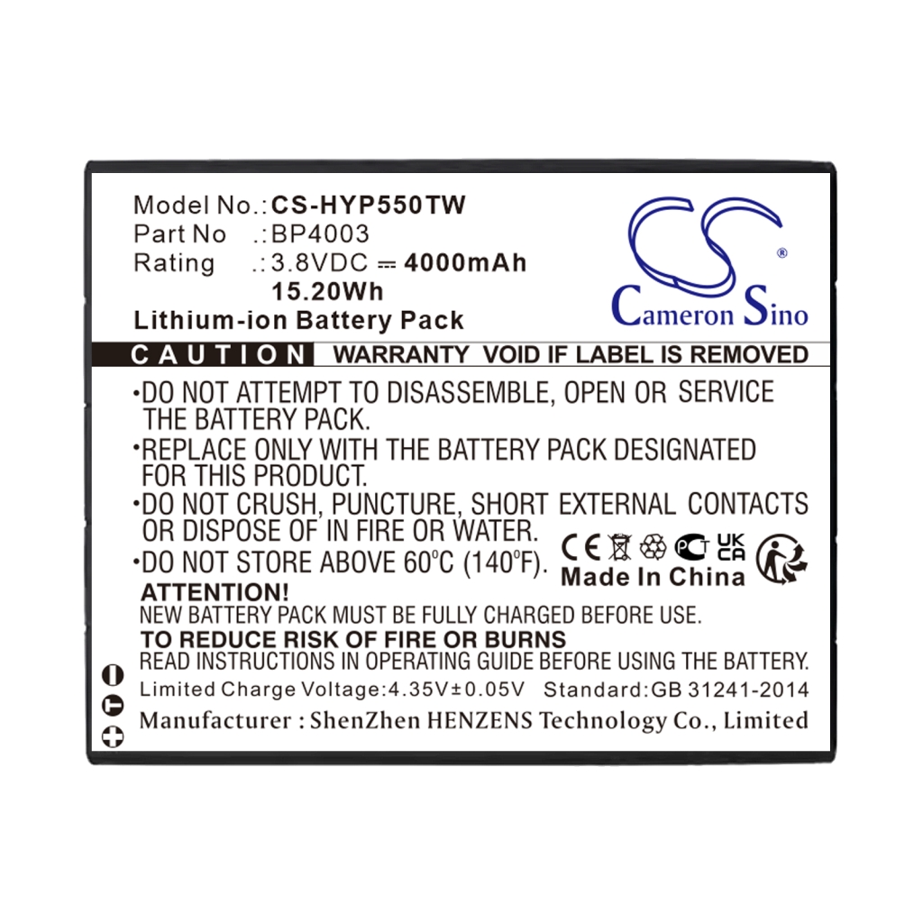 Battery Replaces BP4003