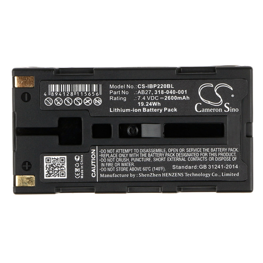 Batterie d'imprimante Intermec CS-IBP220BL