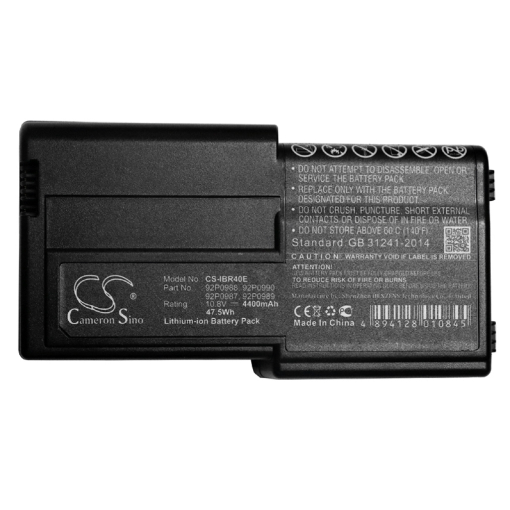 Batteries Remplace 92P0989