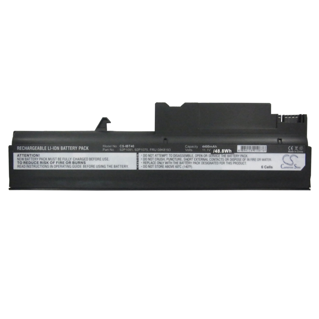 Notebook battery IBM ThinkPad R50p 1831