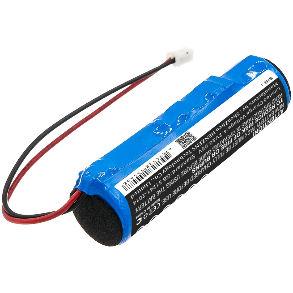 Compatible battery replacement for Ihome D17E19