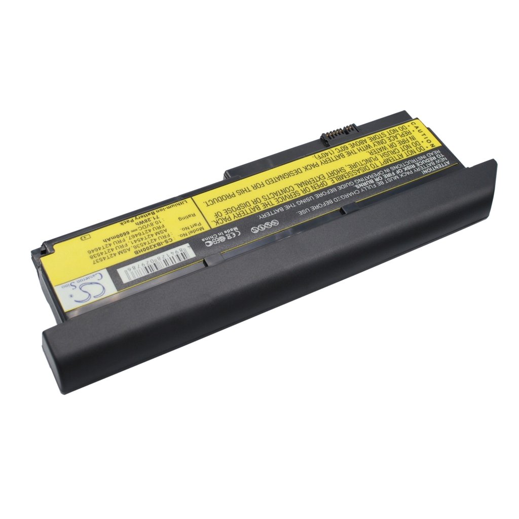 Batterie pour ordinateur portable IBM ThinkPad X200s 7469E2U