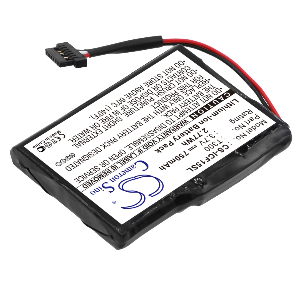 Compatible battery replacement for NAVMAN T300