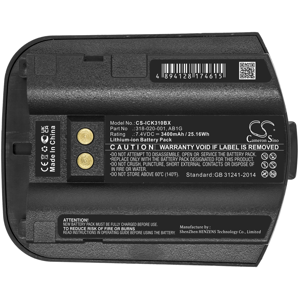 Battery Replaces 318-020-001