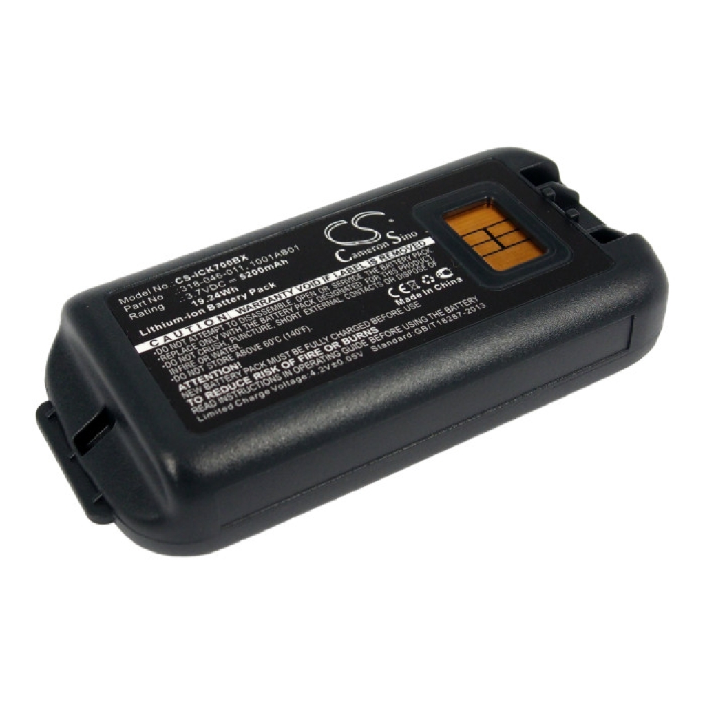 Code à barres, Scanner Batterie du scanner Intermec CS-ICK700BX