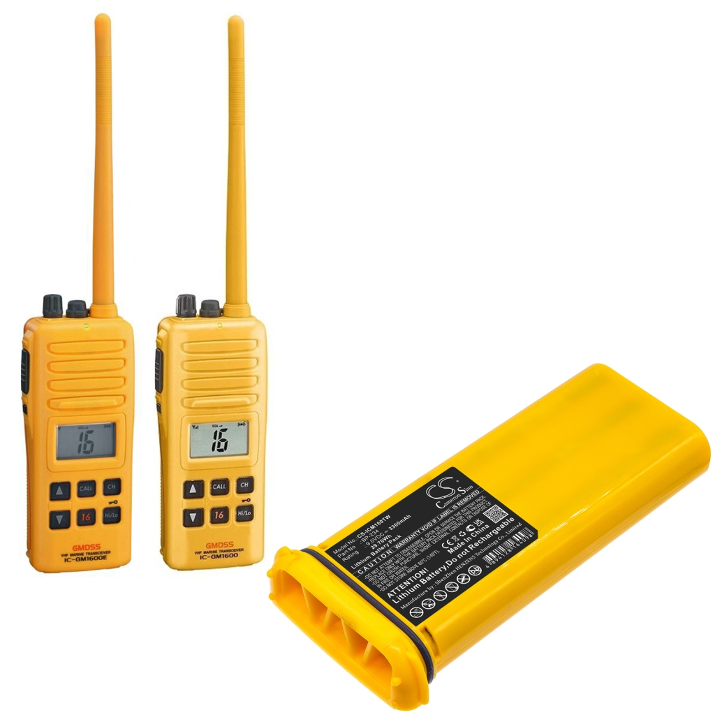 Two-Way Radio Battery Icom IC-GM1600E