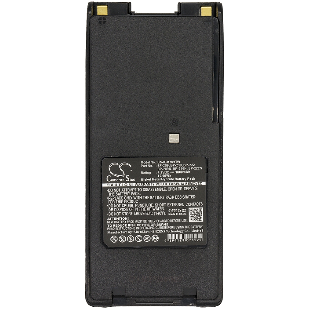 Two-Way Radio Battery Icom CS-ICM209TW