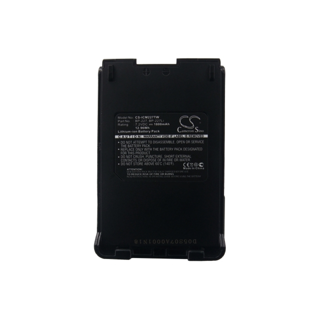 Two-Way Radio Battery Icom CS-ICM227TW