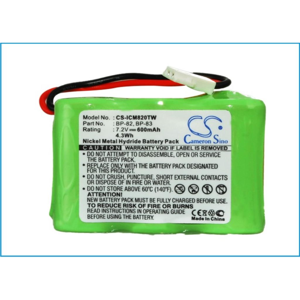 Batterie de l'appareil photo RCA CS-ICM820TW