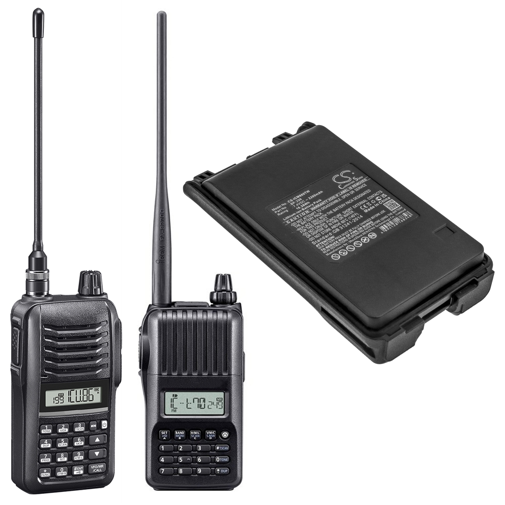 Two-Way Radio Battery Icom IC-T70E