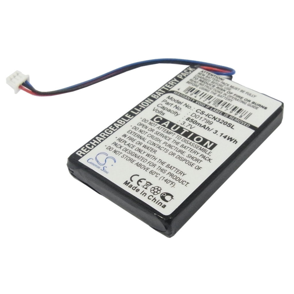 Compatible battery replacement for NAVMAN