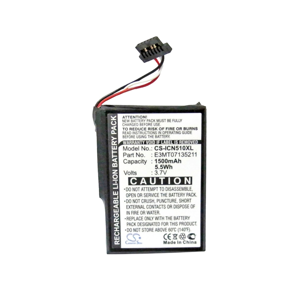 Compatible battery replacement for NAVMAN E3MT07135211