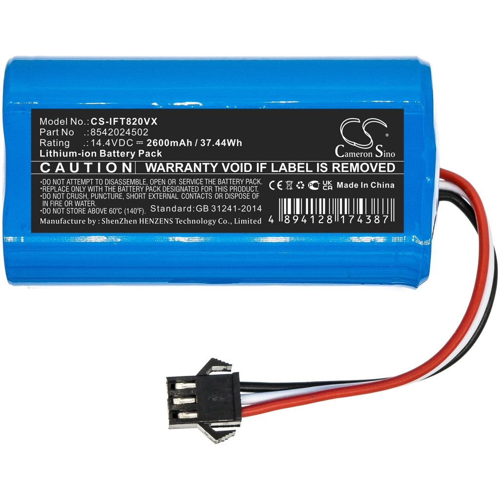 Vacuum Battery Deik CS-IFT820VX