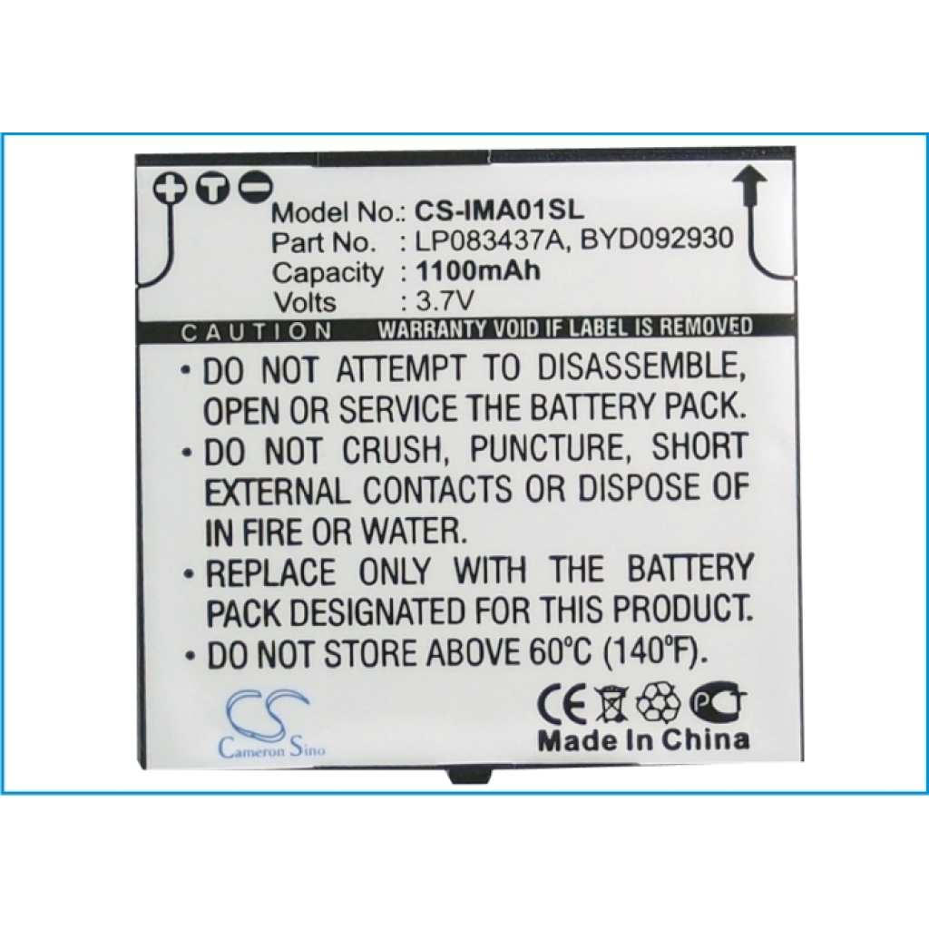 Battery Replaces LP083437A