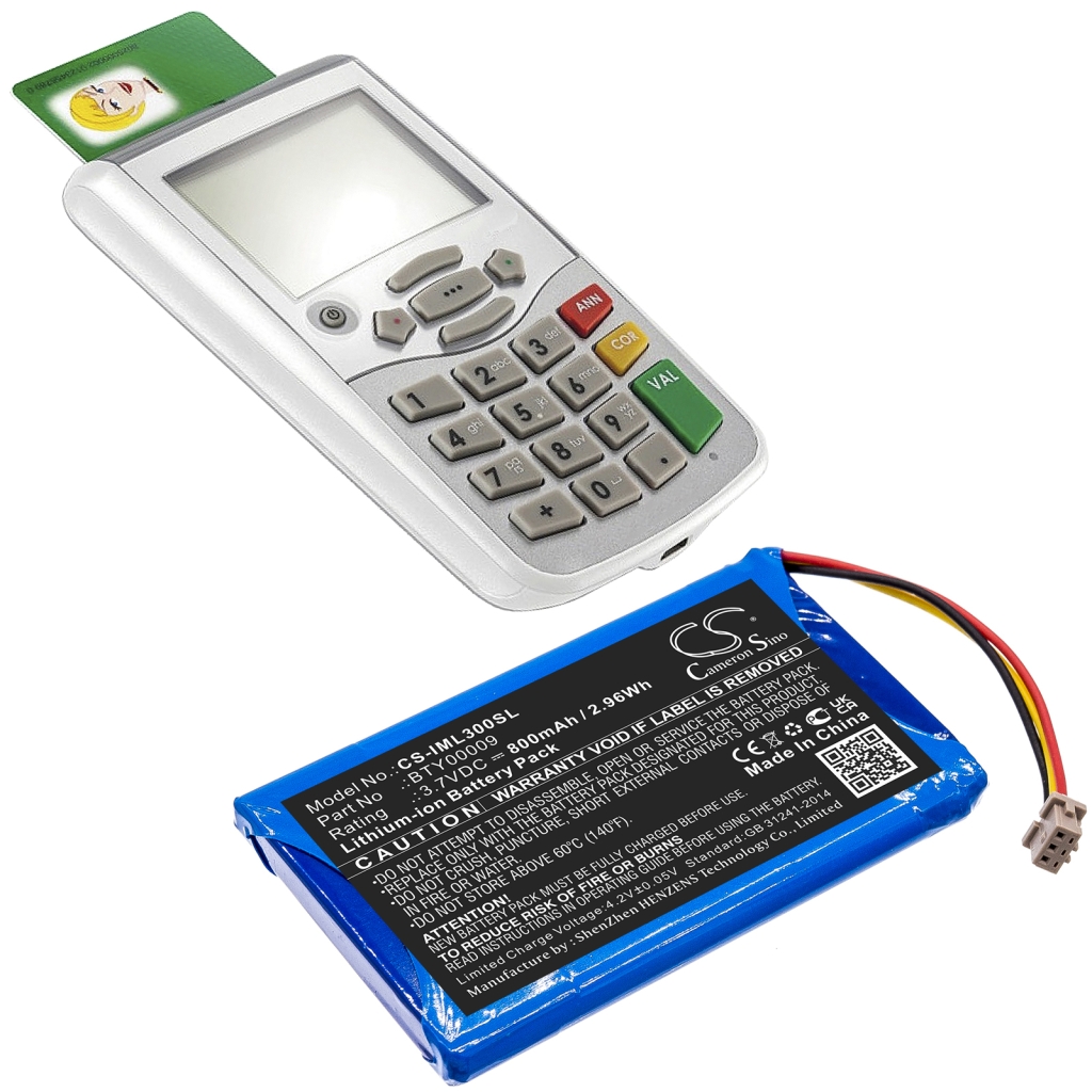 Payment Terminal Battery Ingenico CS-IML300SL