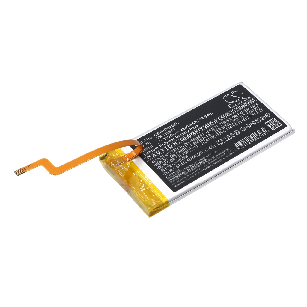 MP3, MP4, MP4, PMP Batterie Apple CS-IPD660SL