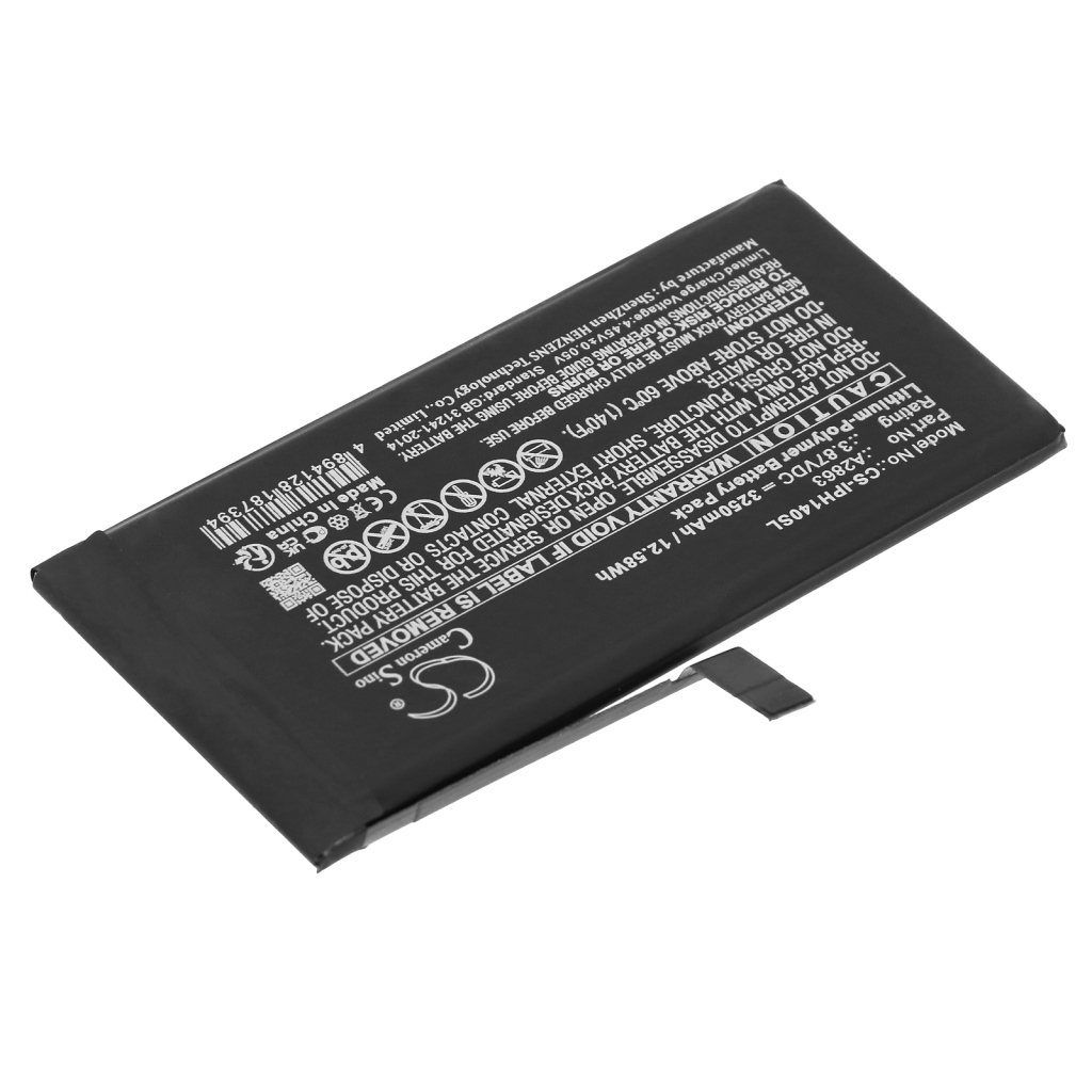 Remplacement de batterie compatible pour Apple A2863