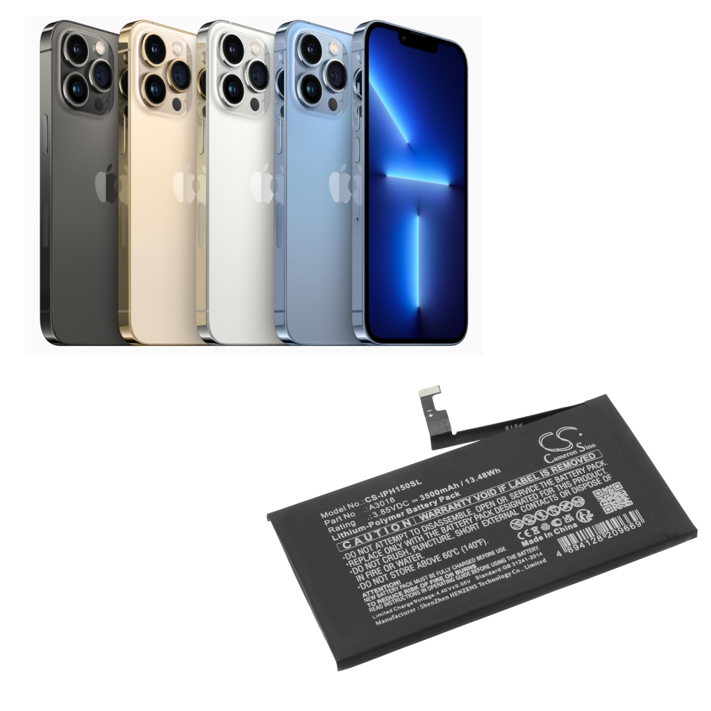 Compatible battery replacement for Apple A3018