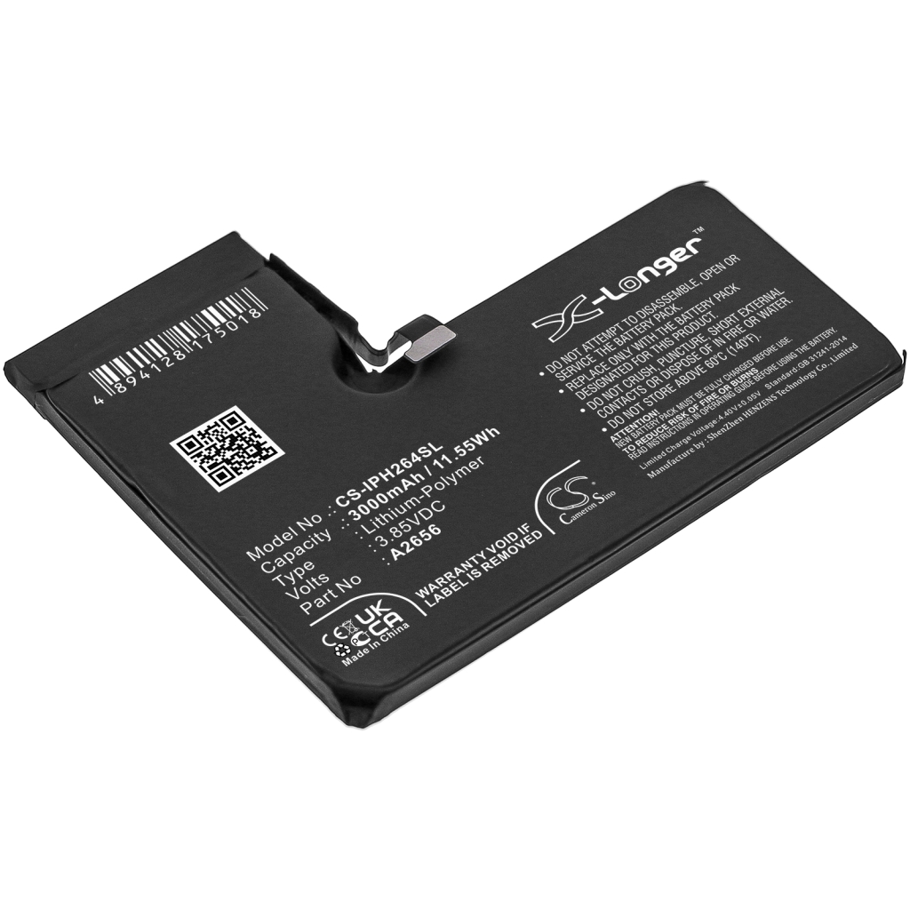 Remplacement de batterie compatible pour Apple A2656