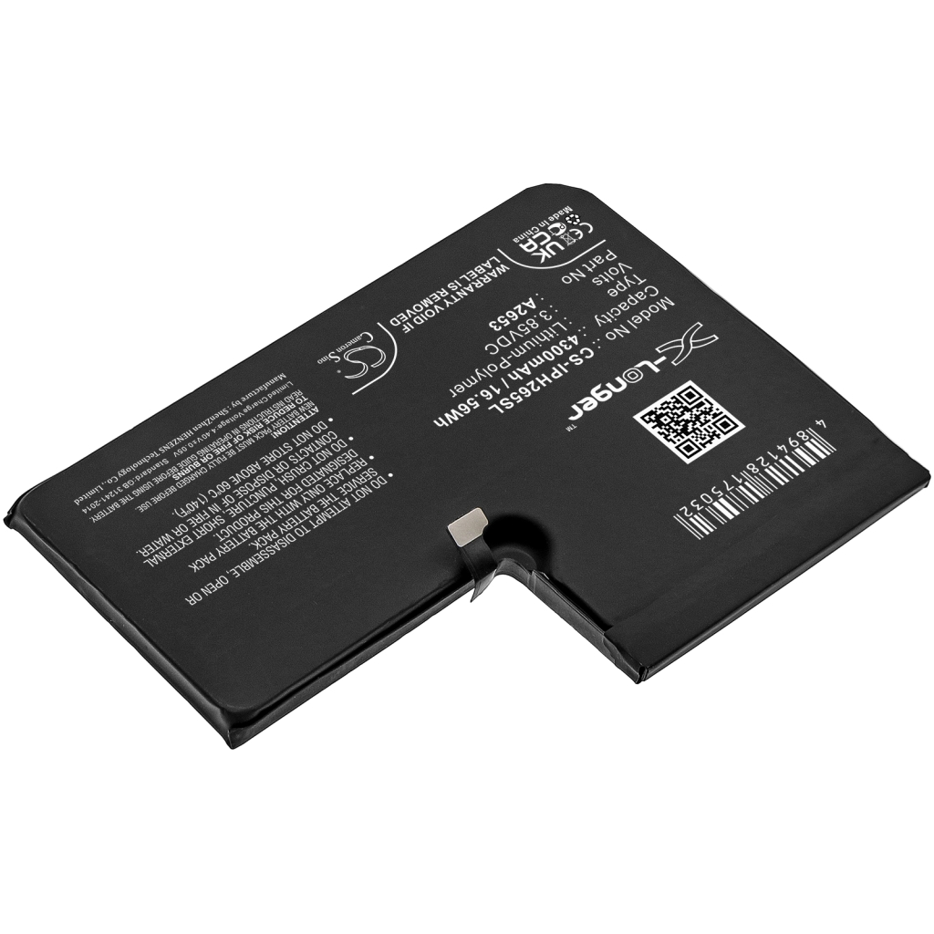 Compatible battery replacement for Apple A2653