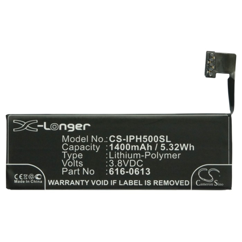 Batteries Remplace 616-0611