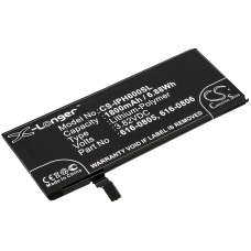 Remplacement de batterie compatible pour Apple 616-0804,616-0805,616-0806,616-0809