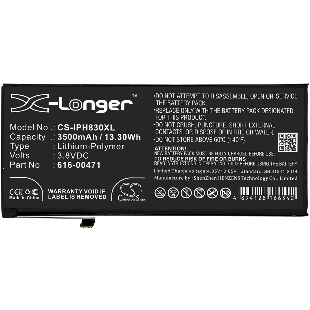 Battery Replaces 616-00471