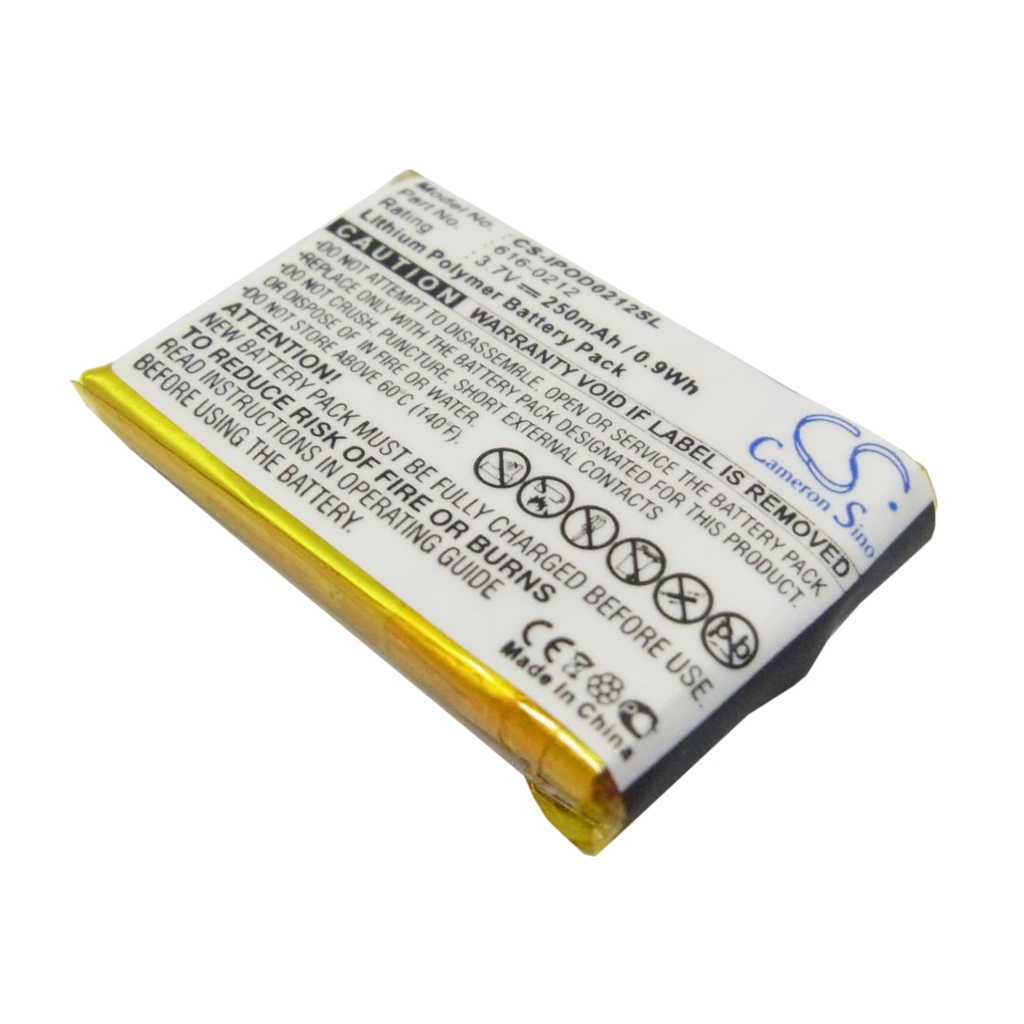 MP3, MP4, PMP Battery Apple CS-IPOD0212SL