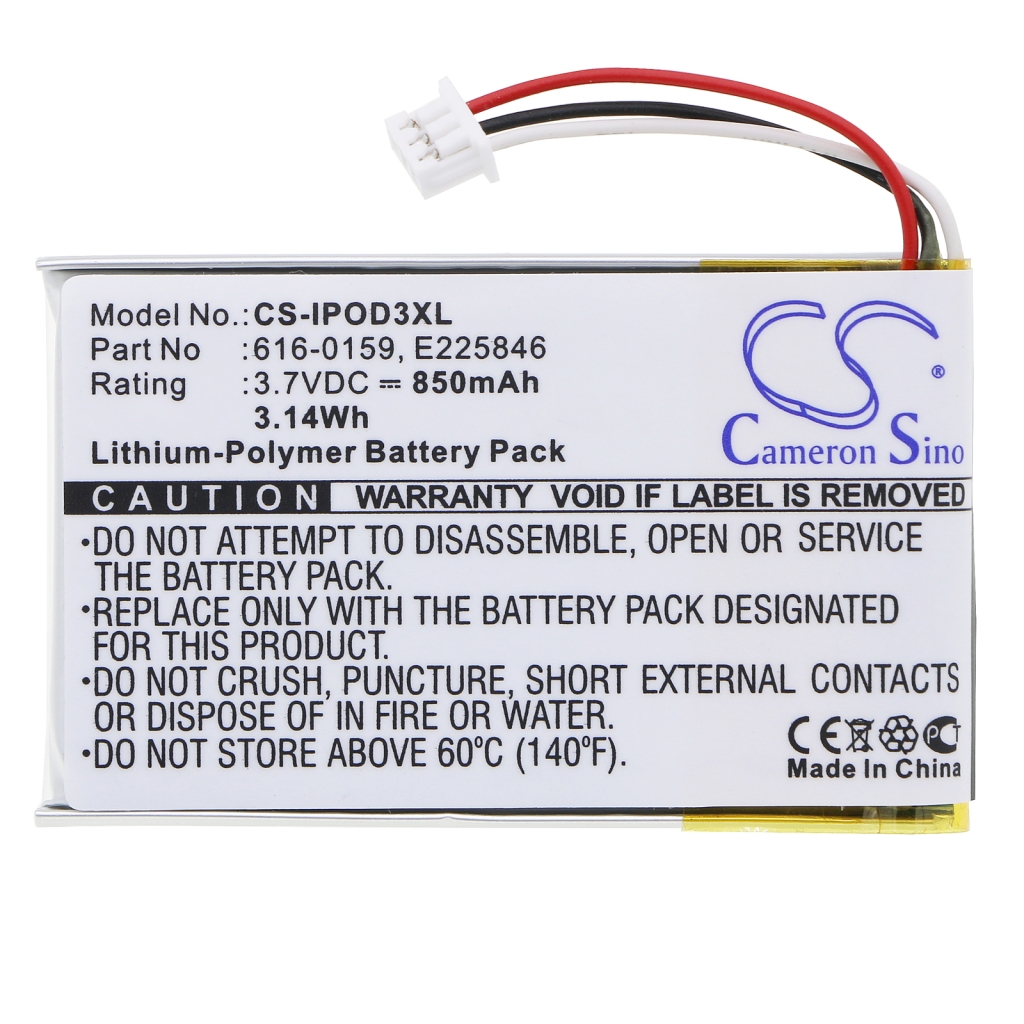 Batteries Remplace 616-0159