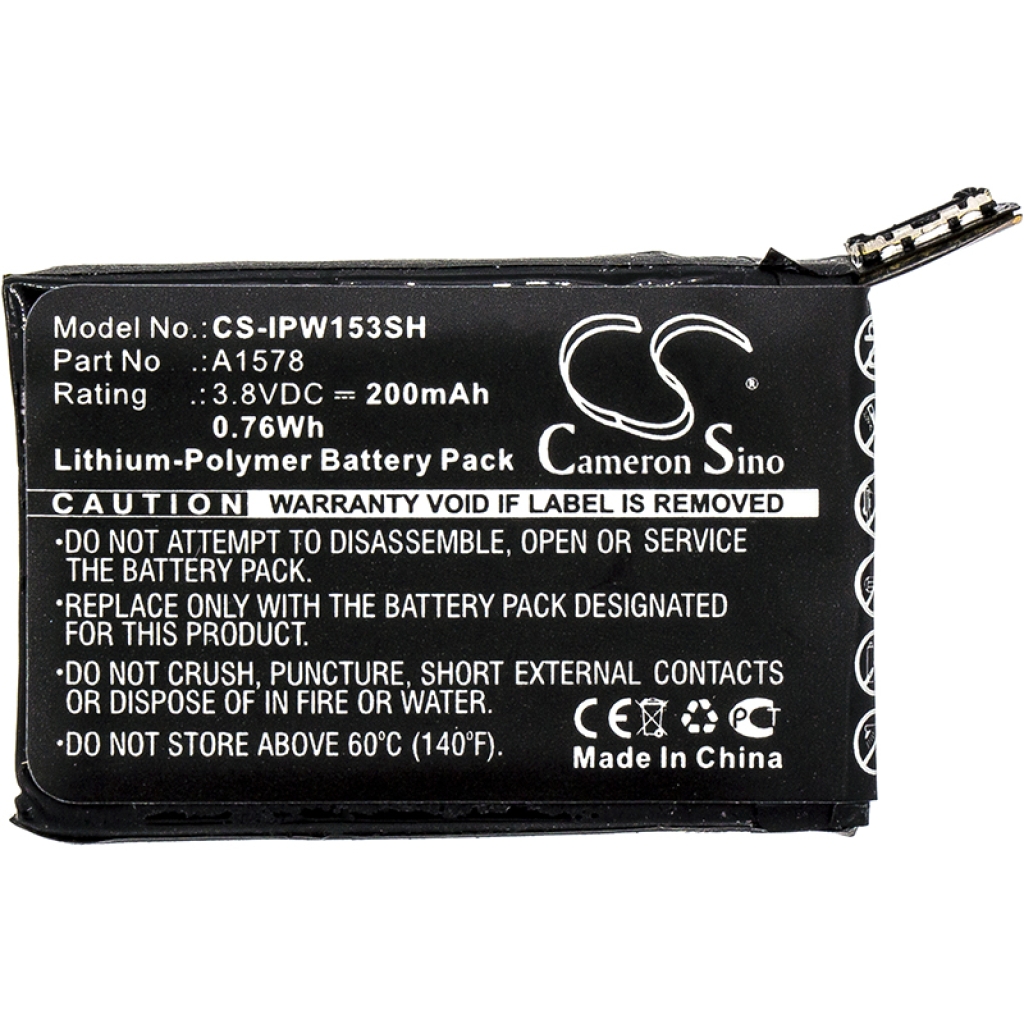 Compatible battery replacement for Apple A1578