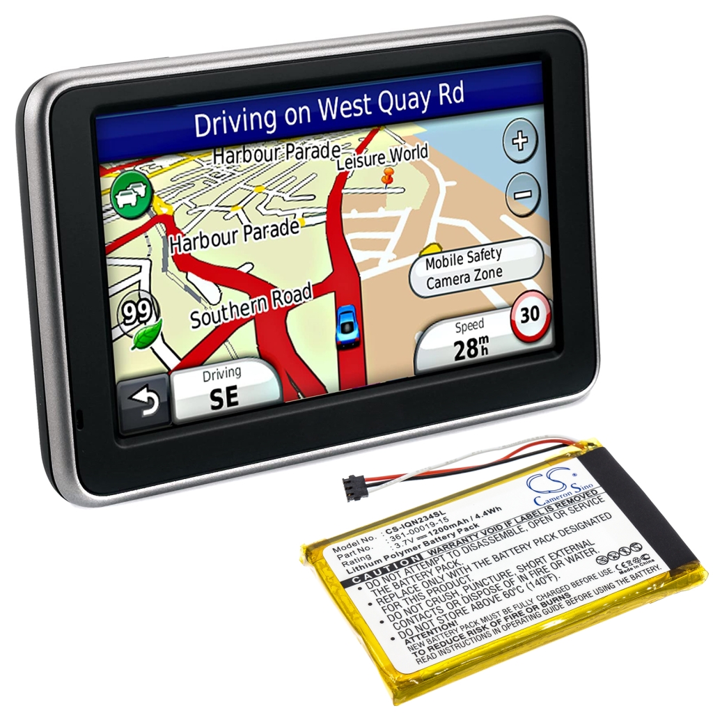 GPS, Batterie de navigation Garmin CS-IQN234SL