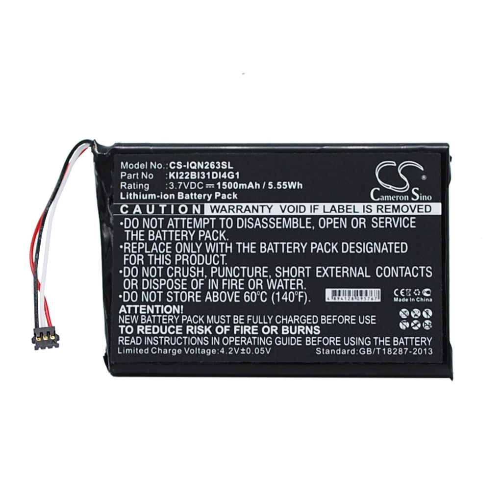 Compatible battery replacement for Garmin KI22BI31DI4G1