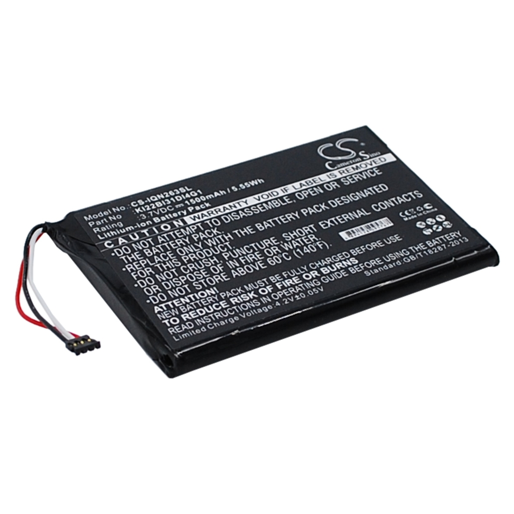 GPS, Batterie de navigation Garmin CS-IQN263SL