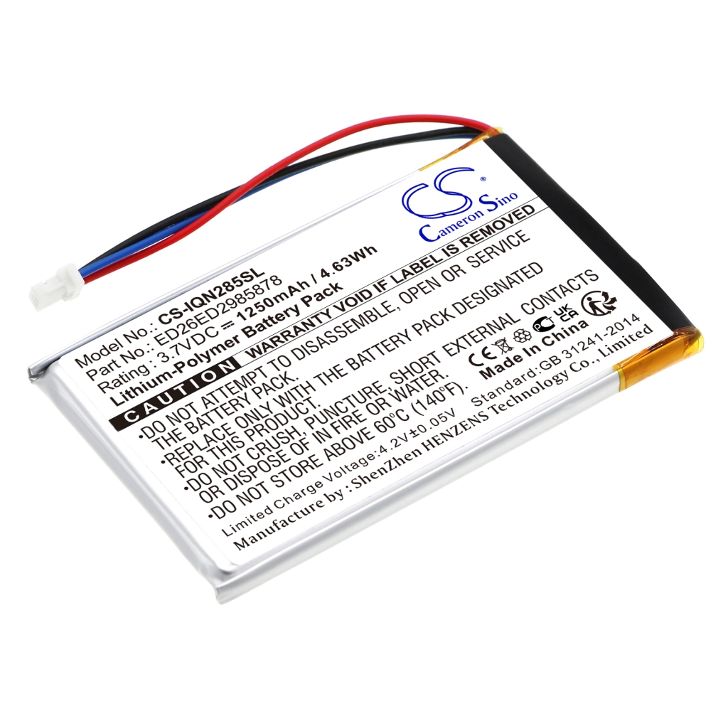 Compatible battery replacement for Garmin ED26ED2985878