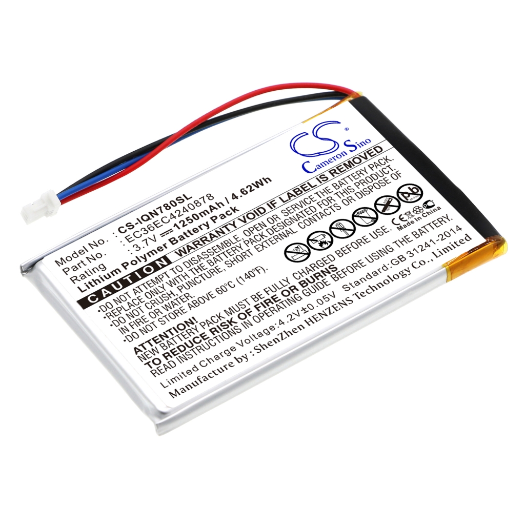 Compatible battery replacement for Garmin EC36EC4240878