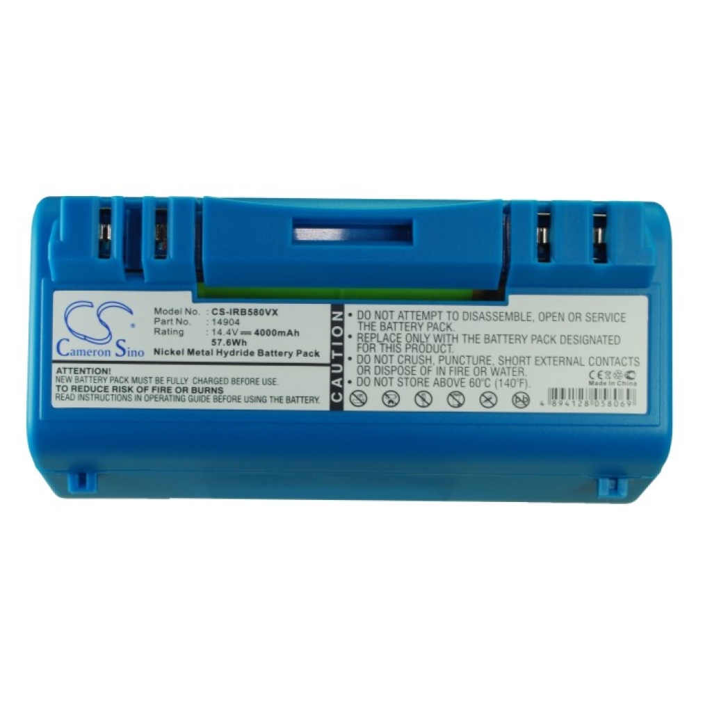 Compatible battery replacement for Irobot 14904