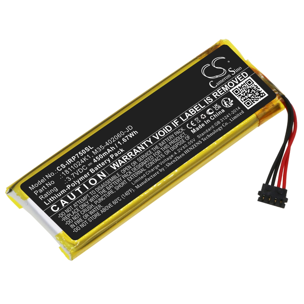 Terminal de paiement Batterie Ingenico CS-IRP750SL