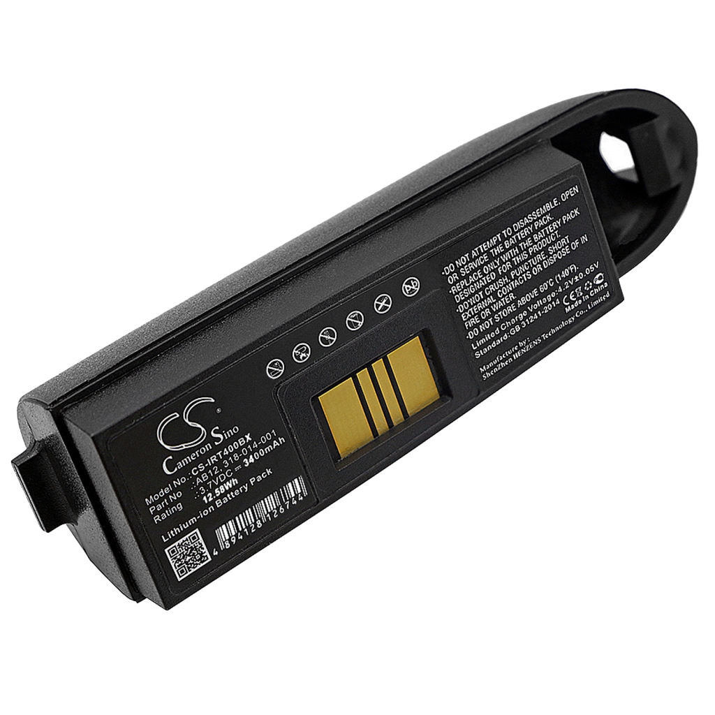 Code à barres, Scanner Batterie du scanner Intermec CS-IRT400BX