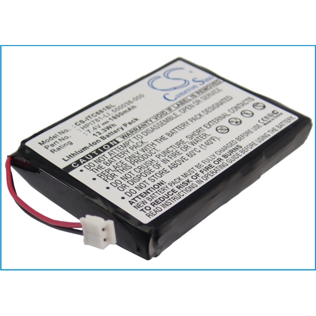 Batterie d'imprimante Intermec CS-ITC681BL