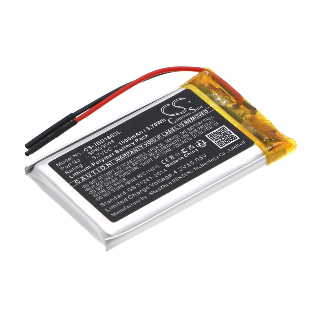 Compatible battery replacement for Jbl SP603048