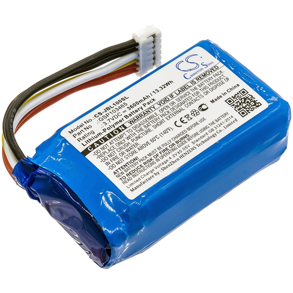 Compatible battery replacement for Jbl GSP103465